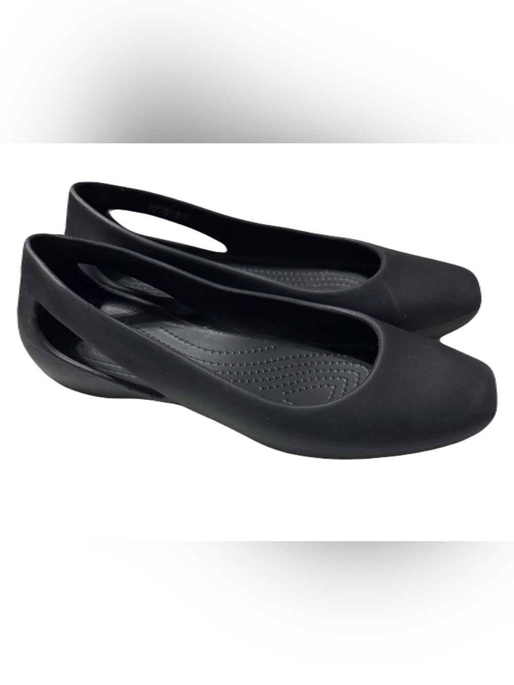 🖤 Crocs Sloane Ballet Flats - Black (Size W7) - Picture 7 of 15